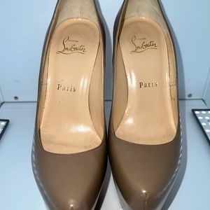 Authenticated Christian Louboutin Daffodile Platforms